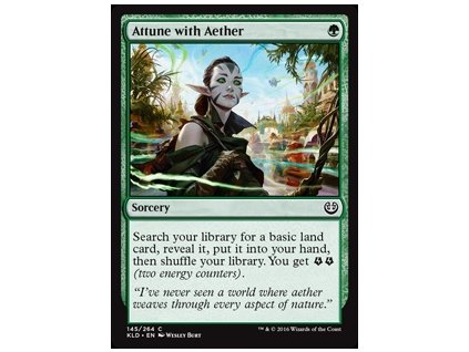 Attune with Aether (Foil NE, Stav Near Mint)