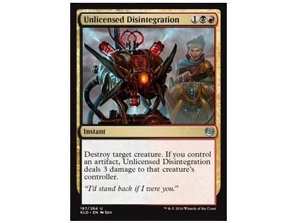 Unlicensed Disintegration