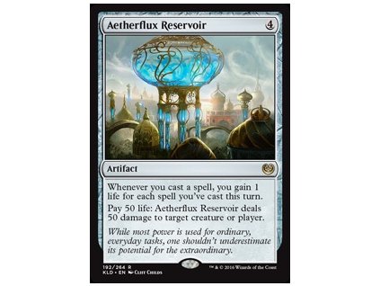 Aetherflux Reservoir (Foil NE, Stav Near Mint)
