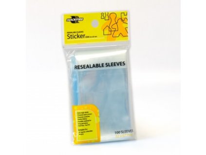 Blackfire obaly Resealable 52x67mm (100 kusů)