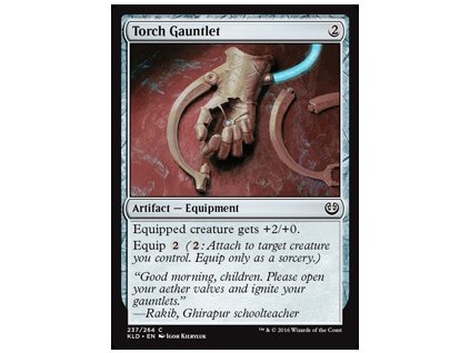 Torch Gauntlet (Foil NE, Stav Near Mint)