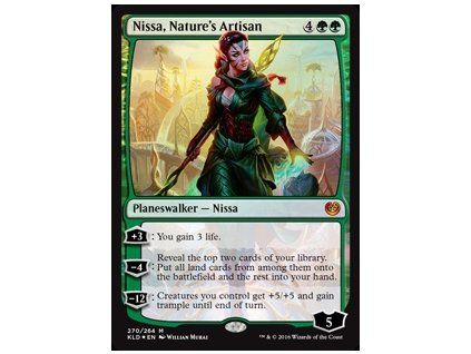 Nissa, Nature's Artisan - FOIL