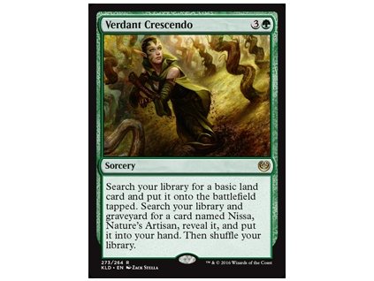 Verdant Crescendo (Foil NE, Stav Near Mint)