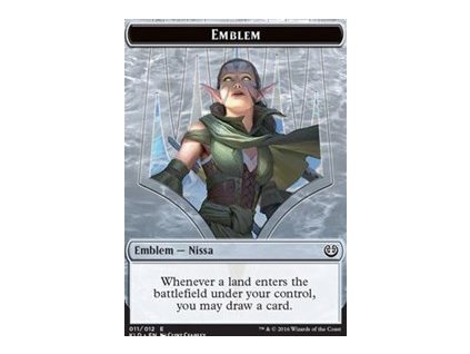 Emblem Nissa, Vital Force (Foil NE, Stav Near Mint)