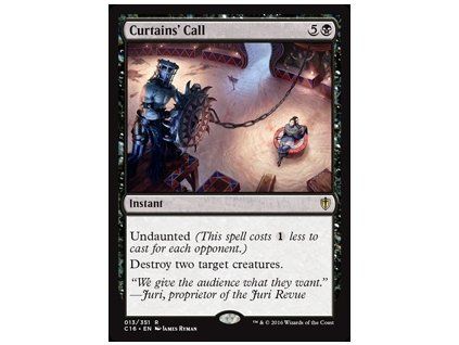 Curtains' Call