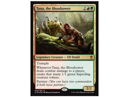 Tana, the Bloodsower - FOIL (Foil NE, Stav Light Played)
