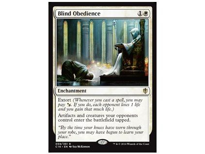 Blind Obedience