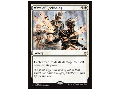 Wave of Reckoning (Foil NE, Stav Near Mint)