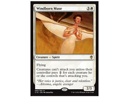 Windborn Muse (Foil NE, Stav Near Mint)