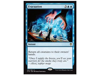 Evacuation (Foil NE, Stav Near Mint)
