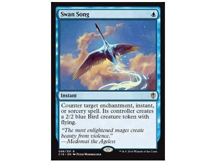 Swan Song (Foil NE, Stav Near Mint)