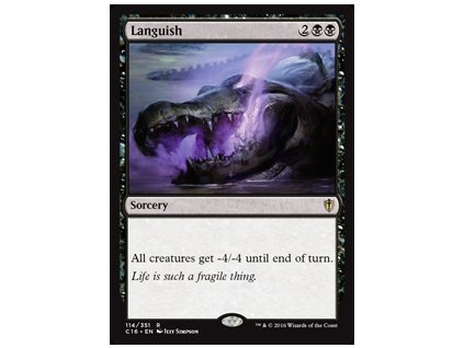 Languish (Foil NE, Stav Near Mint)