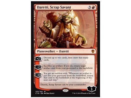 Daretti, Scrap Savant