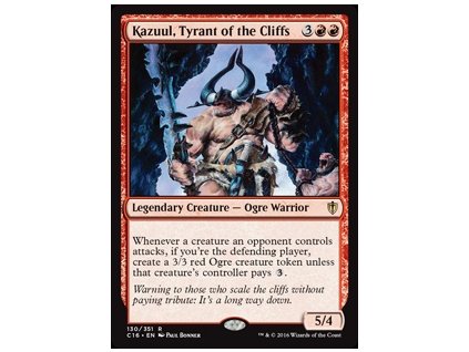 Kazuul, Tyrant of the Cliffs (Foil NE, Stav Near Mint)