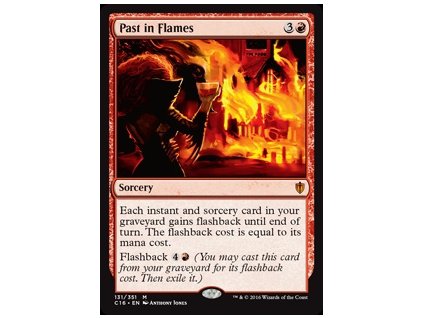 Past in Flames (Foil NE, Stav Near Mint)