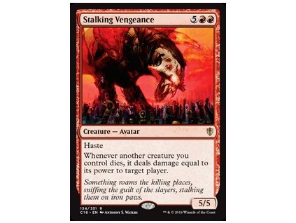 Stalking Vengeance (Foil NE, Stav Near Mint)