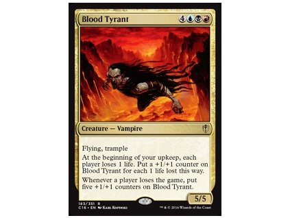 Blood Tyrant (Foil NE, Stav Near Mint)