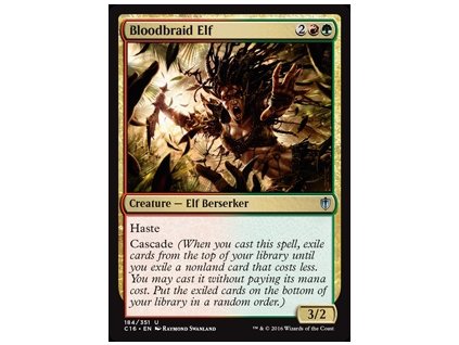 Bloodbraid Elf (Foil NE, Stav Near Mint)