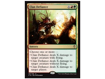 Clan Defiance (Foil NE, Stav Near Mint)