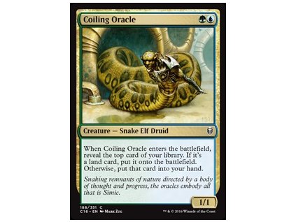 Coiling Oracle (Foil NE, Stav Near Mint)