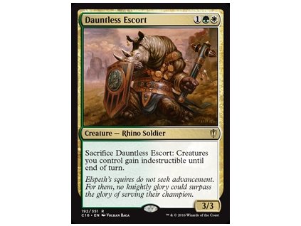 Dauntless Escort (Foil NE, Stav Near Mint)