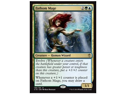 Fathom Mage (Foil NE, Stav Near Mint)
