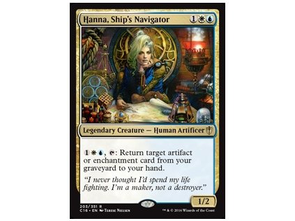 Hanna, Ship's Navigator (Foil NE, Stav Near Mint)