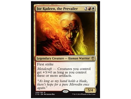 Jor Kadeen, the Prevailer (Foil NE, Stav Near Mint)