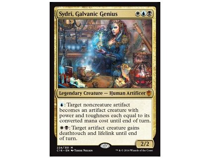 Sydri, Galvanic Genius (Foil NE, Stav Near Mint)