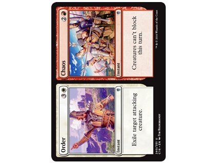 Order // Chaos (Foil NE, Stav Near Mint)