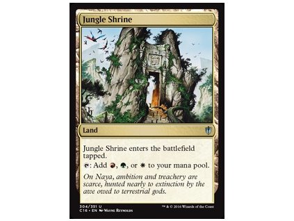 Jungle Shrine (Foil NE, Stav Near Mint)