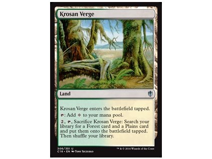 Krosan Verge (Foil NE, Stav Near Mint)