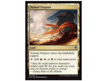 Nomad Outpost (Foil NE, Stav Near Mint)