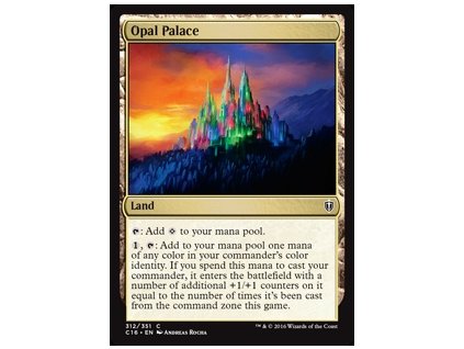 Opal Palace (Foil NE, Stav Near Mint)