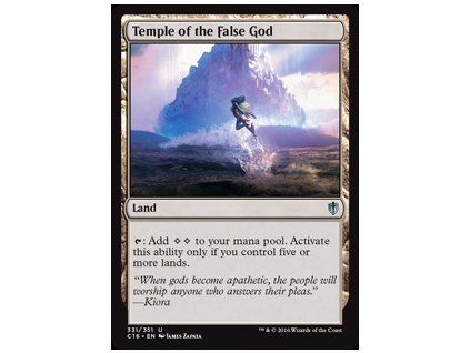 Temple of the False God