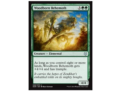 Woodborn Behemoth (Foil NE, Stav Near Mint)