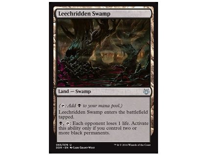 Leechridden Swamp (Foil NE, Stav Near Mint)