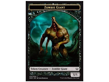 Zombie Giant Token (Foil NE, Stav Near Mint)