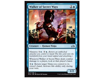 Walker of Secret Ways (Foil NE, Stav Near Mint)