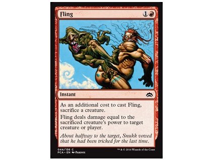 Fling (Foil NE, Stav Near Mint)