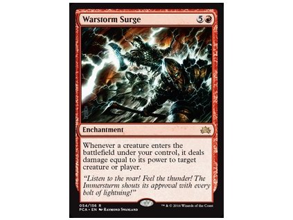 Warstorm Surge (Foil NE, Stav Near Mint)