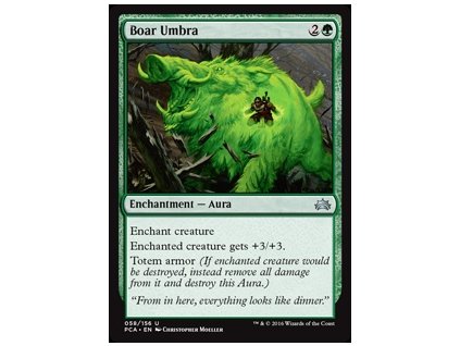 Boar Umbra (Foil NE, Stav Near Mint)