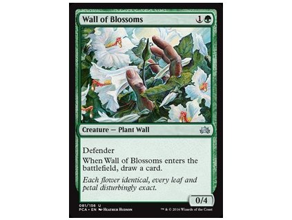 Wall of Blossoms (Foil NE, Stav Near Mint)
