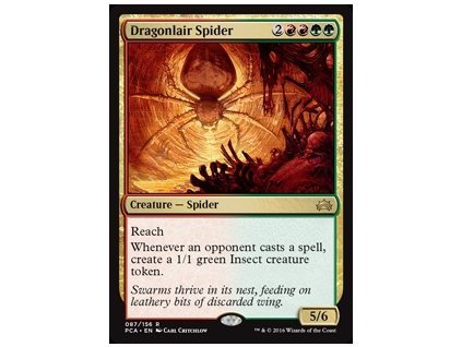 Dragonlair Spider (Foil NE, Stav Near Mint)