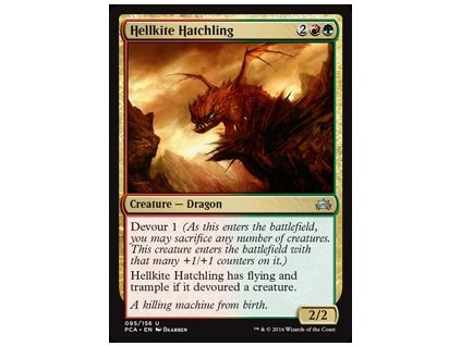 Hellkite Hatchling (Foil NE, Stav Near Mint)