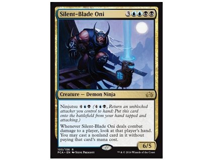 Silent-Blade Oni (Foil NE, Stav Near Mint)