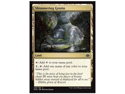 Shimmering Grotto (Foil NE, Stav Near Mint)
