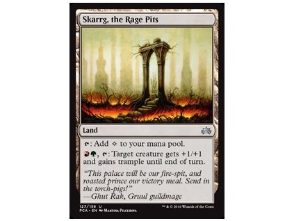 Skarrg, the Rage Pits (Foil NE, Stav Near Mint)