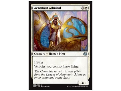 Aeronaut Admiral (Foil NE, Stav Near Mint)