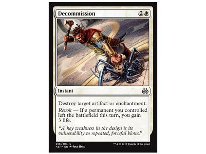 Decommission